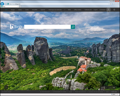 Ouvrez un navigateur Web et suivez les instructions à l
